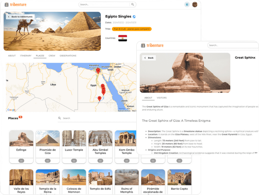 AI-powered trip personalization and planning