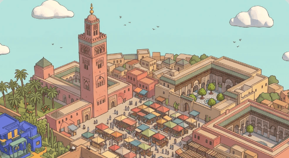 Marrakech illustration